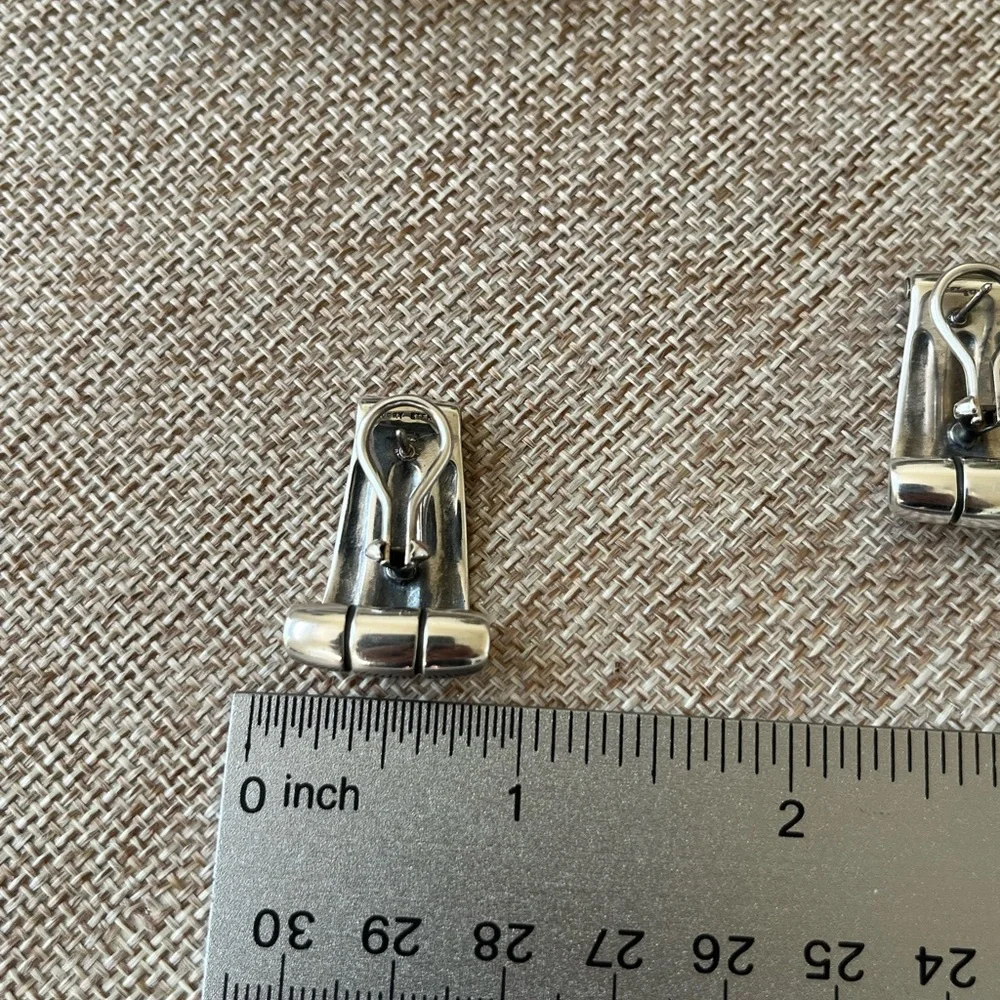 James Avery Silver Earrings - Picture 5 of 7